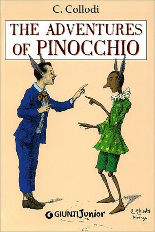 Couverture des Aventures de Pinocchio