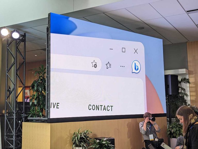 Le nouveau chatbot Bing AI de Microsoft arrive dans la version stable de son navigateur Web Edge