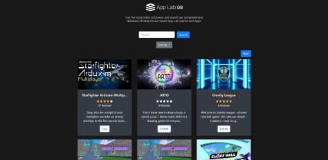 Jouez à des jeux App Lab 