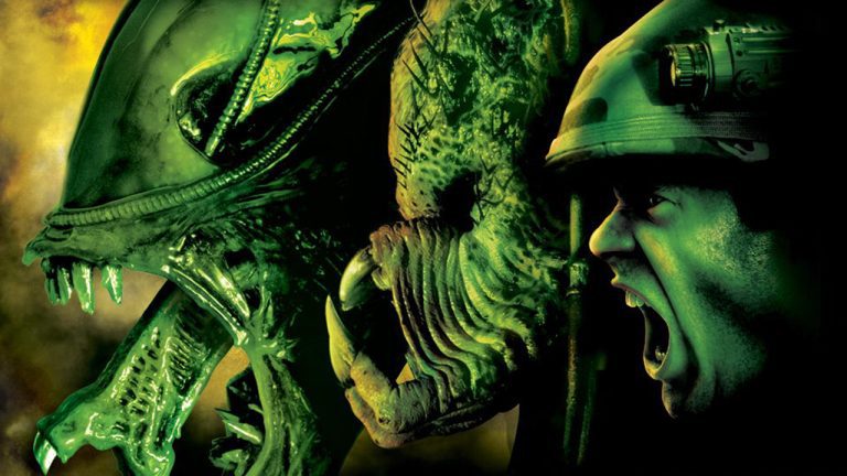 AVP vs. Aliens Versus Predator: Extinction RTS real-time strategy game PS2 Xbox Zono EA retro review