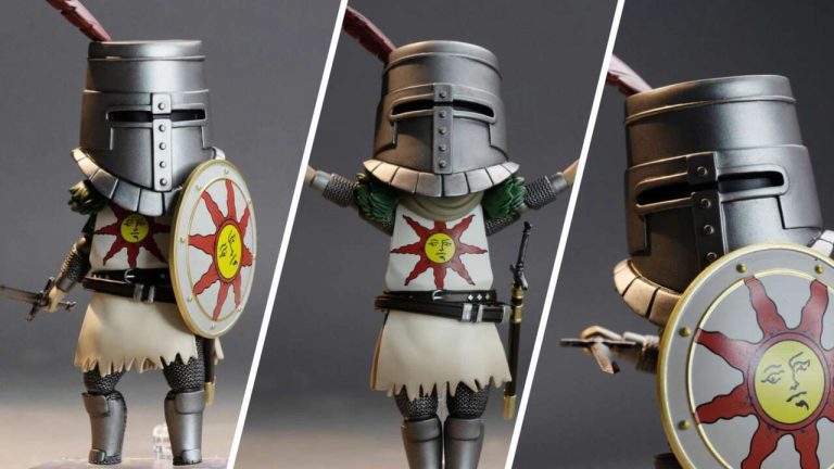 Louez le soleil avec cette jolie figurine Darks Souls Solaire d'Astora
