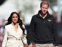 Le prince Harry, duc de Sussex et Meghan aux Jeux Invictus en 2022.