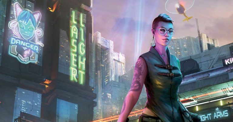 Le nouveau livre de Cyberpunk est une satire sur l'avenir de la culture américaine des armes à feu
