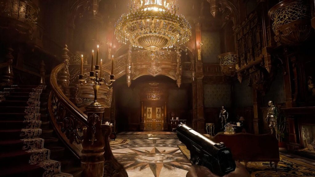 Image: Capcom Resident Evil Village VR Mode - Castle Dimitrescu n'a jamais été aussi beau.