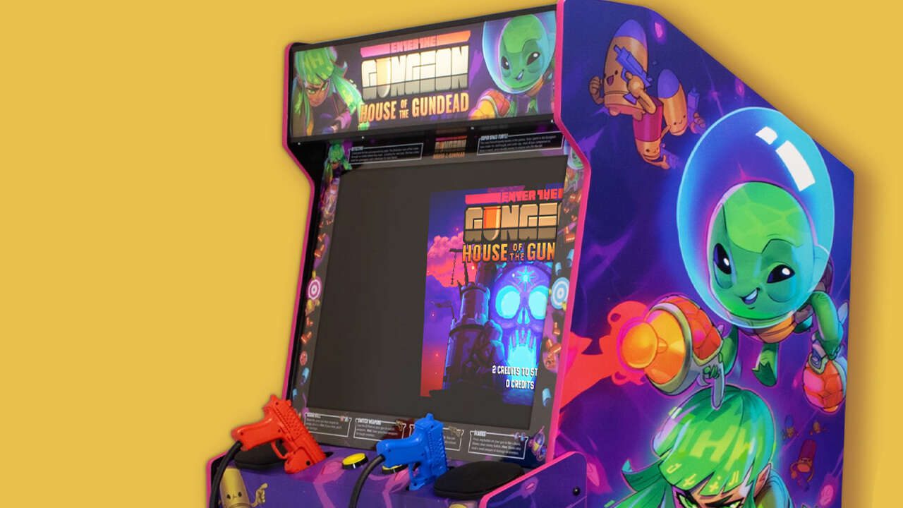 Entrez dans le Gungeon Arcade Cabinet House Of The Gundead est réel, coûte près de 6 000 $
