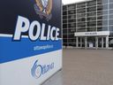 Une photo d'archive du quartier général du Service de police d'Ottawa sur la rue Elgin.