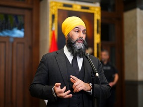 Le chef du NPD Jagmeet Singh