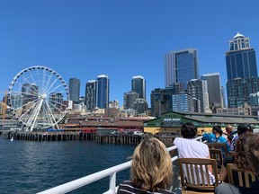 Admirez la ligne d'horizon de Seattle avec une excursion informative en bateau Argosy.  Lance Hornby/Soleil de Toronto