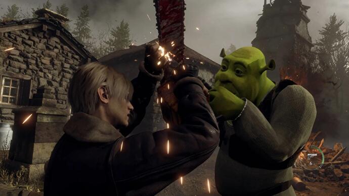 Mod Resident Evil 4 Shrek