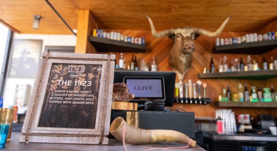 AUSTIN, TEXAS - MARCH 10: General view of the 1923 Speakeasy bar at The Lodge: A Paramount+ Experience during SXSW at The Clive Bar on March 10, 2023 in Austin, Texas. (Photo by Mat Hayward/Getty Images for Paramount+)