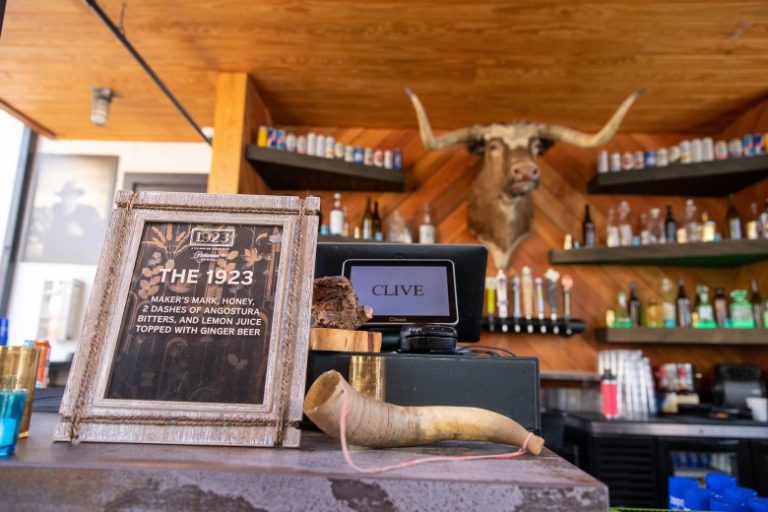 AUSTIN, TEXAS - MARCH 10: General view of the 1923 Speakeasy bar at The Lodge: A Paramount+ Experience during SXSW at The Clive Bar on March 10, 2023 in Austin, Texas. (Photo by Mat Hayward/Getty Images for Paramount+)