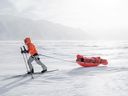 Caroline Côté traverse Mittimatalik, Nunavut en 2022.