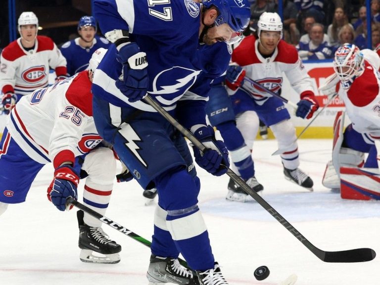 Les Canadiens perdent contre le Lightning pour la troisième fois cette saison