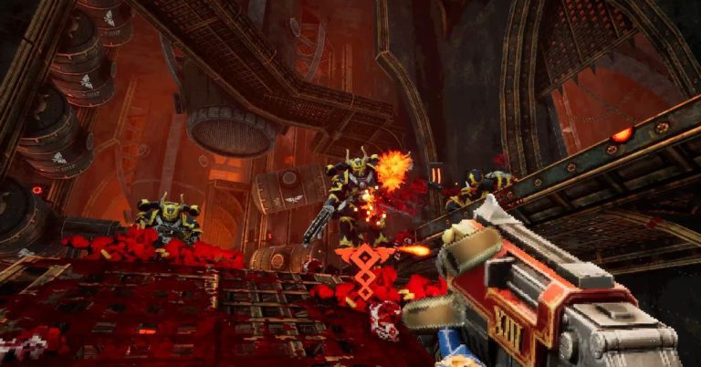 Warhammer 40K: Boltgun imagine le décor sinistre comme un FPS Doom-esque
