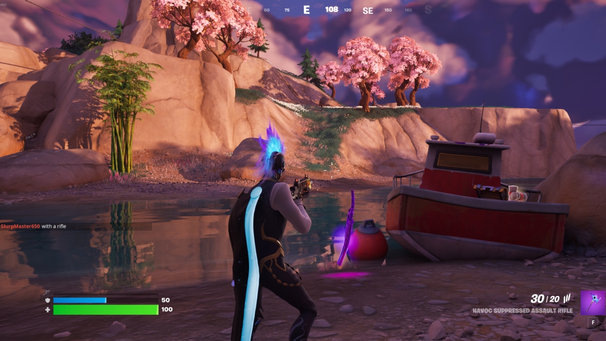 Voici le meilleur point d'atterrissage pour Fortnite Chapter 4 Season 2 pour bien démarrer et charger un bon butin avant même de se battre beaucoup – Kinetic Blade katana