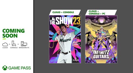 À venir sur Xbox Game Pass : MLB The Show 23 et Infinite Guitars