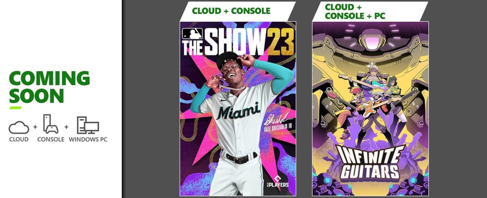 À venir sur Xbox Game Pass : MLB The Show 23 et Infinite Guitars