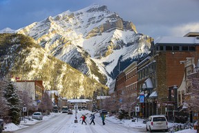 La belle ville de Banff.