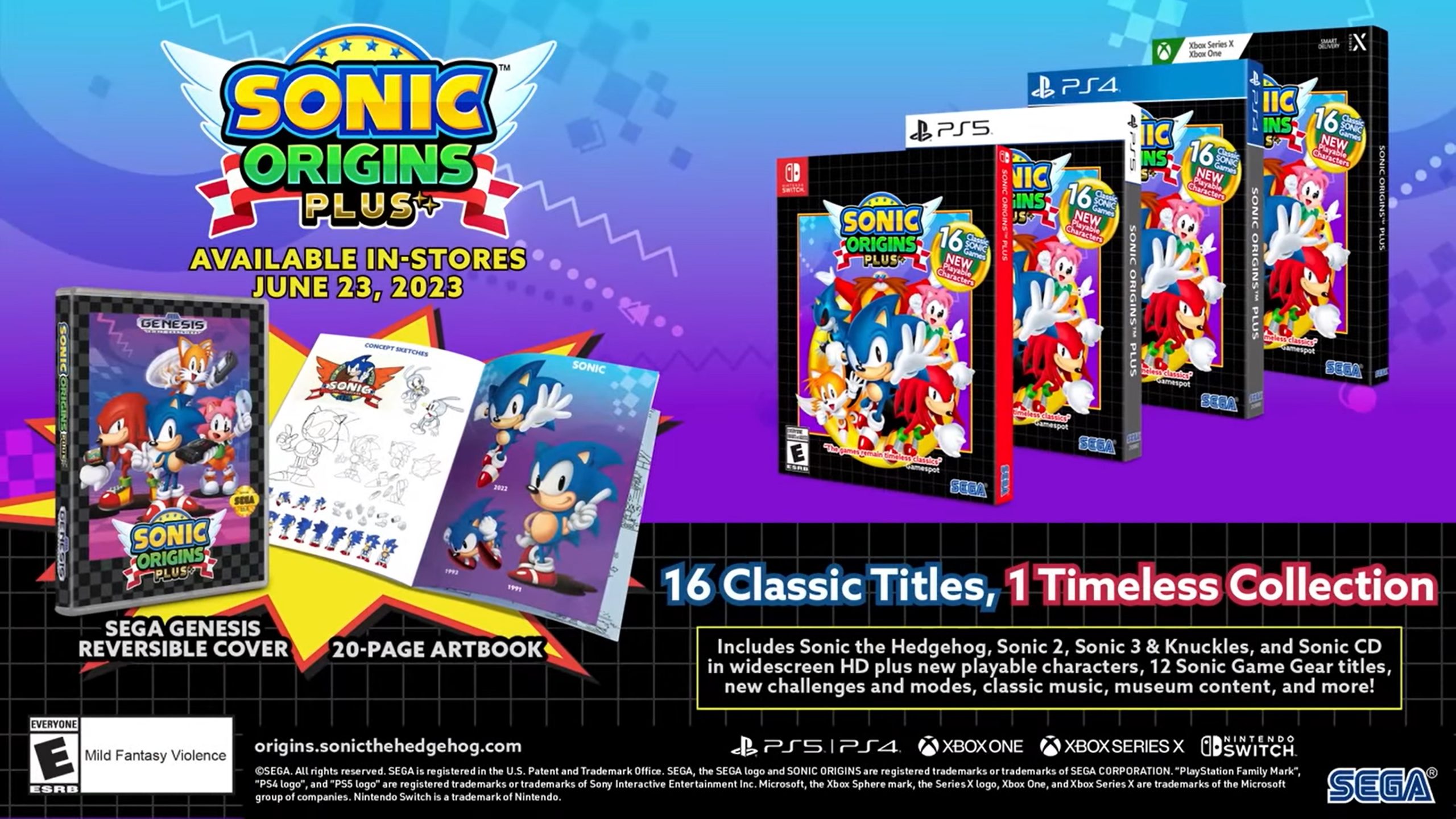 Sonic Origins Plus annoncé
