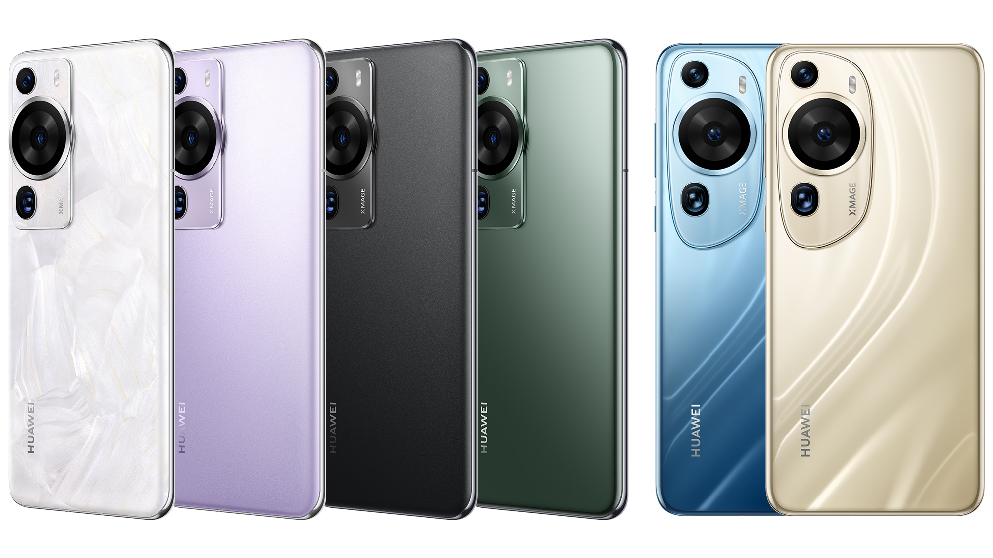 Image de presse des couleurs de la série Huawei P60