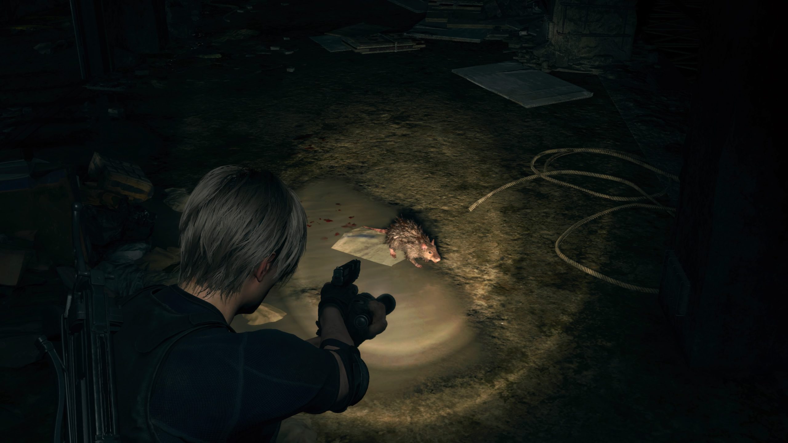 Resident Evil 4 remake even more pest control waste disposal rats