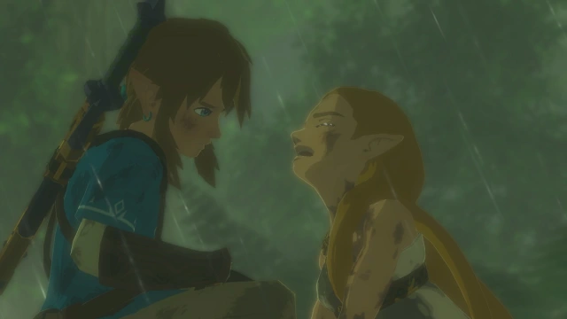 La légende de Zelda Souffle de l'anime sauvage