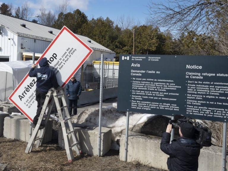 L’accord sur les demandeurs d’asile entre les États-Unis et le Canada n’arrêtera pas le drame à la frontière, selon les défenseurs