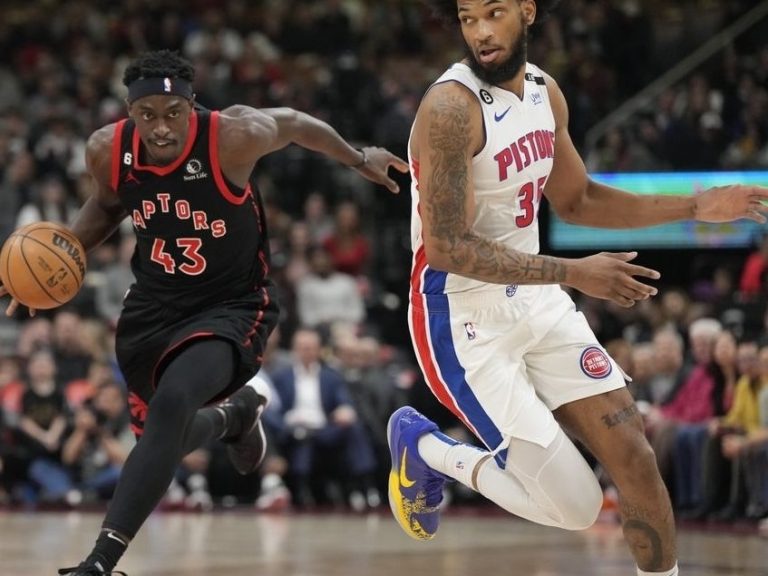 L’effort de Siakam permet aux Raptors de gagner 118-97 contre les Pistons