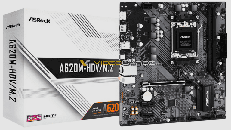 Carte mère basée sur AMD A620 d’ASRock illustrée, détaillée