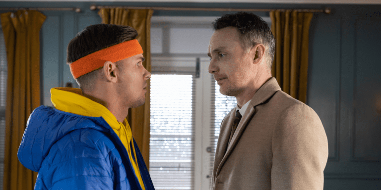 Ste Hay de Hollyoaks lance un ultimatum dans l'histoire du retour d'Eric

