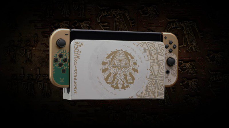 The Legend Of Zelda: Tears Of The Kingdom Switch OLED et accessoires révélés
