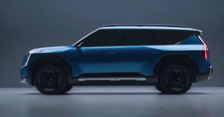 Toutes les technologies et fonctionnalités du SUV tout électrique Kia EV9