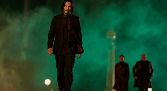 Keanu Reeves as John Wick in John Wick: Chapter 4. Photo Credit: Murray Close