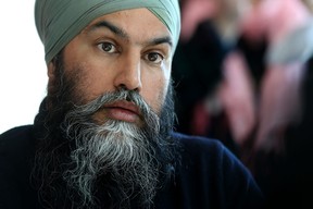 Le chef du NPD fédéral, Jagmeet Singh.