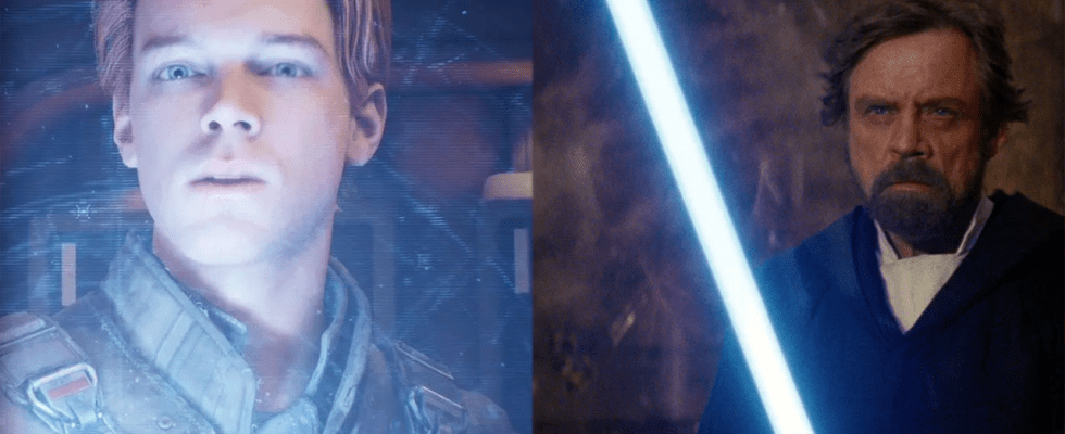 Star Wars Jedi: Fallen Order Is the Perfect Companion to The Last Jedi in themes and content Cal Kestis Luke Skywalker survive and restart after Dark Side Survivor