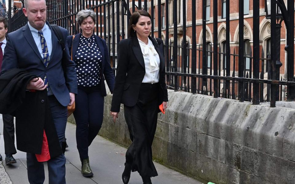 Sadie Frost devant le tribunal – Justin Tallis/AFP via Getty Images