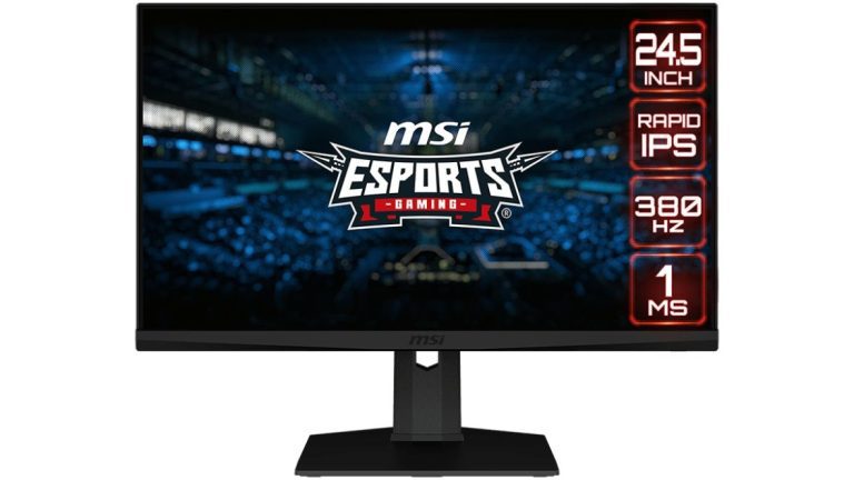 Le moniteur de jeu G253PF de 24,5 pouces de MSI peut atteindre 380 Hz