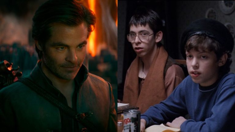 Chris Pine in Dungeons and Dragons, and Bill and Sam in Freaks and Geeks