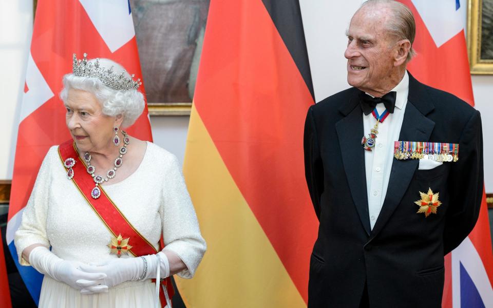 La reine Elizabeth II à Berlin avec le prince Philip en 2015 - Michael Ukas - Pool/Getty Images