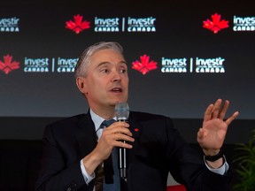 François-Philippe Champagne, ministre de l'Industrie.