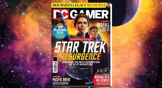 PC Gamer Magazine Star Trek Resurgence