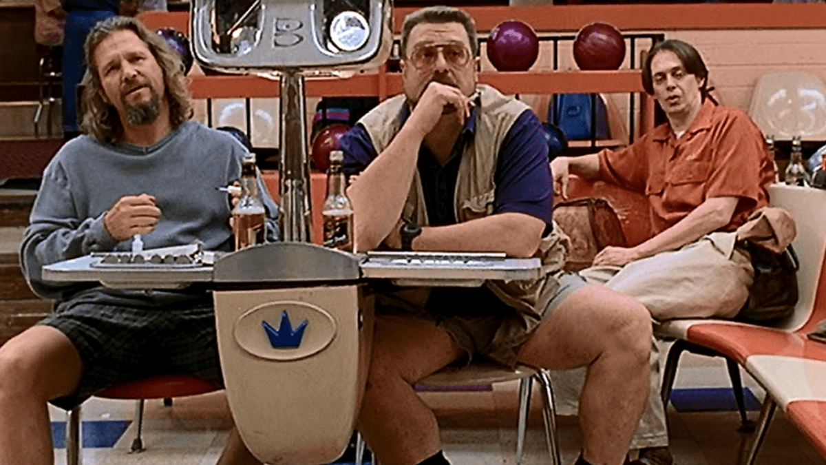 Jeff Bridges, John Goodman and Steve Buscemi in The Big Lebowski