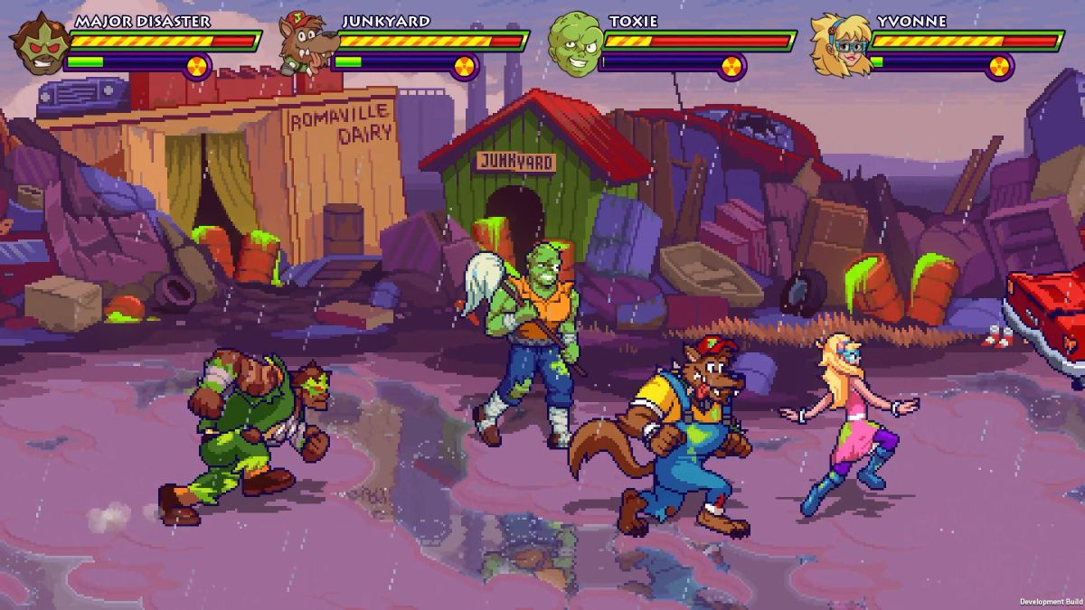 32 ans plus tard, Toxic Crusaders s'offre un nouveau beat'em up
