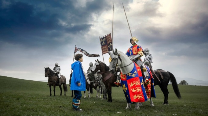 Un alambic de "Le roi perdu," l'histoire de la découverte des ossements du roi Richard III.