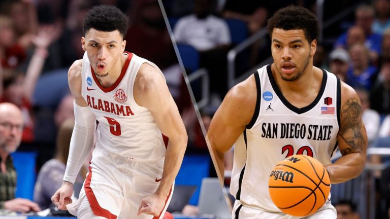 Alabama vs San Diego State en direct: comment regarder le match March Madness Sweet 16 en ligne