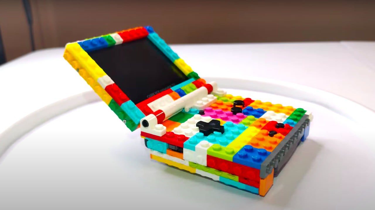 Aléatoire: regardez ce GBA SP se faire relooker LEGO
