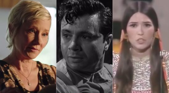 Anne Heche, Robert Blake, and Sacheen Littlefeather