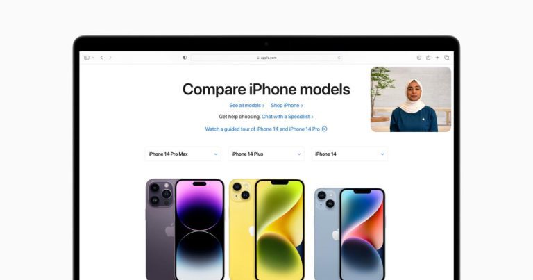 Apple offre aux acheteurs la possibilité de discuter par vidéo avec un vendeur