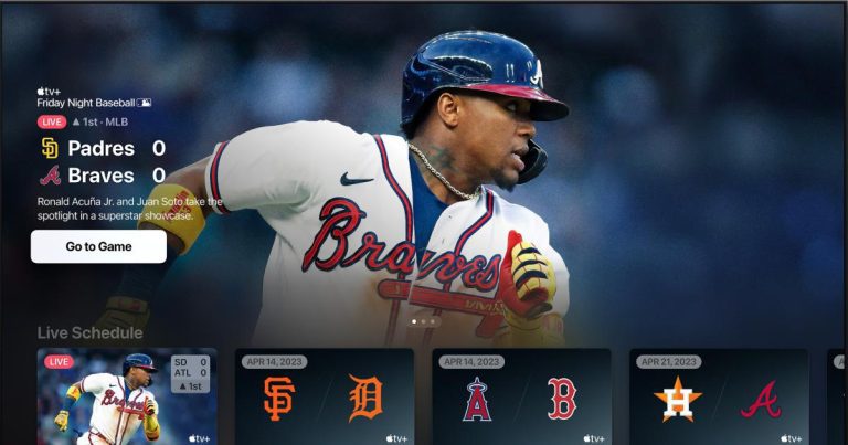 Apple rend « Friday Night Baseball » uniquement sur abonnement