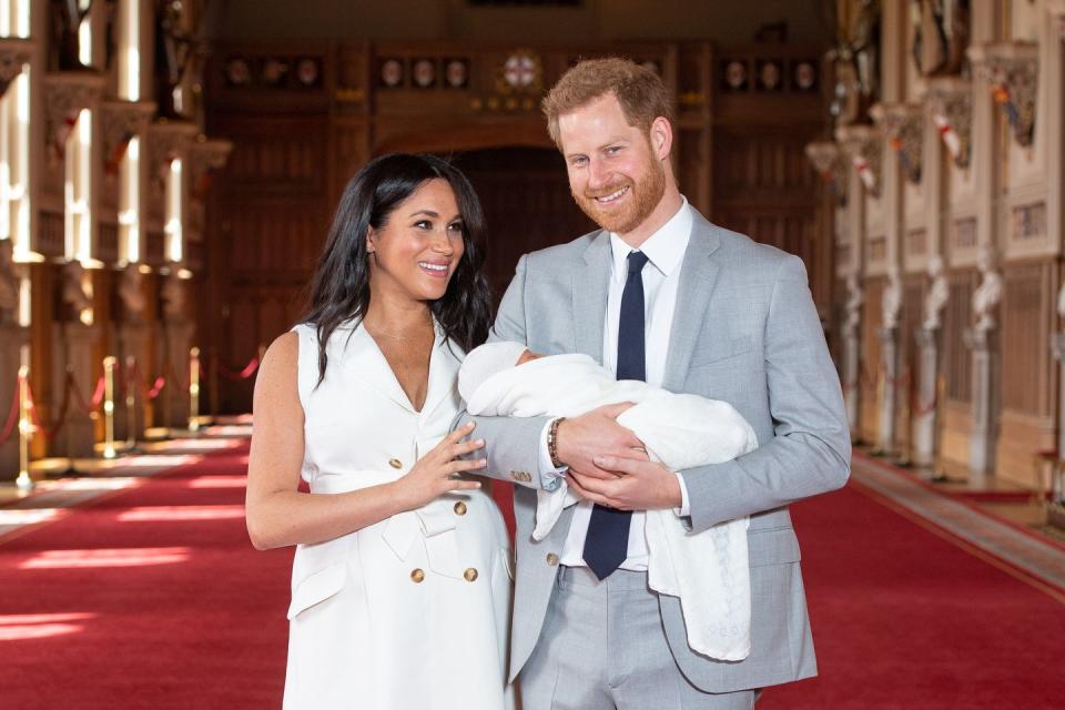 prince harry, archie, premier mot